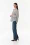 Striped Ribbon Printed Long Back Casual Shirt - 4