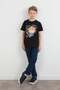 100% Cotton Waves Sunset Printed Boys' T-Shirt - 3