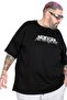 Mode XL Large Size Unisex Crew Neck Tshirt New York U26204 Black - 2