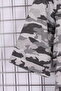 Women's Plus Size Lycra V-Neck Camouflage Patterned Short Double Sleeve Mother Combed Cotton Dress - 6