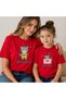 Mother Daughter Baby Cat Oversize T-Shirt Twin T-Shirt 100% Cotton Comfortable Fit (Single Price)