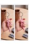 Pink Cute Cat Keychain & Bag Charm - Gift with a Moving Tail 🐈 ✨ - 3