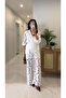 Nustre Ecru Laced Shirt and Pants Set