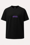 Oversize Hollow Purple Mor Satoru Gojo Jujutsu Kaisen Printed T-Shirt - Large Print - Wide Cut - 2