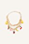Women's 2-Piece Fruit Patterned Bracelet G5786Axns