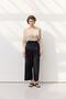 Pleated Pocket Trousers Black
