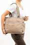 Ten Women's Multi-Compartment Useful Water-Resistant Parachute Fabric Crossbody Hand and Shoulder Bag - 4