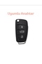 Audi A1 A3 8P 81 A4 A5 B6 B7 B8 A6 A7 C5 C6 4F Q3 Q5 Q7 Nano Key Protection Case Chrome Black Color - 3