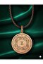 Velvet Copper Gemini Zodiac Sign Copper Necklace Handmade Boho Spiritual Gift - 2