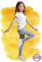 Patterned Children's Leggings - Wishing Flower Patterned Girls' Leggings - Soft, Flexible, Comfortable, Cotton, Anti-Sweat - 4