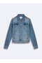 Dean X Regular Denim Mid Indigo Jacket