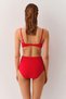 High Waist V Cut Bikini Bottom - 4