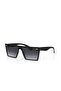 Gradient Unisex Sunglasses with Uv400 Protection Black Color Plg-2112C1 - 4