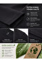 Premium 3-Pack Men's T-Shirts 50% Cotton 50% Polyester Basic Fit Soft Fabric Daily & Sports Use Black Navy Blue Anthracite - 3