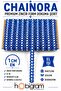 Blue White Chainora Premium Chain Form Woven Decorative Ribbon – 5 Meters