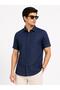 Men’s Linen Short Sleeve Shirt – Breathable Summer Casual Shirt – Lightweight Cotton Linen Blend