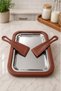 Brown Home Type Roll Ice Cream Tray Set |   Frozen Roll Ice Cream Machine |   Making Ice Cream with a Spatula - 3