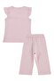 Kaprili 10-13 Years Old Pajama Set - Pink - 3
