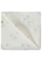 Palm Tree Printed Muslin 75*75 Blanket - Ecru - 3