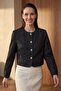 سترة قصيرة بأزرار من MY FASHION - 5