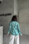 قميص MY FASHION بأكمام طويلة وأزرار وطباعة هندسية - 2