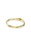 Dextera Bangle Bracelet Round Cut White Sari Gold Color Plated m - 5