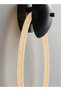 Modern Lighting, Wall lamp, Light, modern Rope wall lamp, Black Color, 40x32 cm, Sutiable for bedroom and living room, Single rope - 2