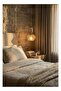 Modern Lighting, Single pendent, 24x34 cm, Light, champagne glass pendent, Suitable for bedroom, kitchen, coffee shop, Adjustable height - 6