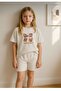 Girls' Funny Capybara Shorts and T-Shirt Set