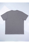 Gray Short Sleeve Crew Neck Men's T-Shirt - 3