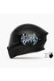 Sinister Helmet Sticker |   Motorcycle Helmet Side Sticker |   Sinister Motorcycle Sticker |   Sinister Sticker