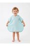 Muslin Organic Seahorse Detailed Baby Boy Bathrobe, Standard Size, Suitable for 1-5 Years Old - 5