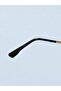 Coffee Gold Metal Frame Elegant Sunglasses Uv-400 Unisex - 6