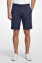 Men Regular Fit Allover Print Chino Shorts, Navy