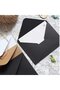 Black Invitation Envelope, Durable Matte Greeting Card and Letter Envelope Set, 50 Pieces, 13X18 cm - 140 Gr - 5