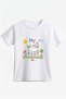 Unisex Kids Family Cartoon Crew Neck Short Sleeve T-Shirt