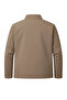 Dark Cream Men's Cotton Polyester Blended Bonded Fabric Water and Wind Resistant Seasonal & Summer Coat - 5