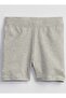 Gap baby girl basic elastic waist short shorts 6 months - 5 years gray - 2