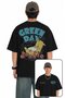 Unisex Green Day Dookie Back Print Crew Neck T-Shirt, Oversize Punk Rock Band Themed Tshirt
