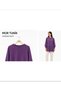 Women's Straight Cut Linda Fabric Round Neck Regular Cut Top Quality Tunic - 5
