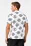 Regular Fit Polo T-Shirt Men's Polo Collar T-Shirt White - 2