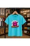 Bad Mode Emoji Printed 100% Children's Unisex T-Shirt 5 6 -7 8-9 10 -11 12 Years Old