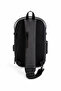 Conch Cross Chest Bag Waist Bag Cross Shoulder Bag Water Resistant Black Men's Shoulder Bag - 4