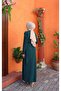 Wonderful Belted Buckle Cross Sandy Dress - 6