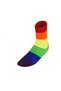 Rainbow design socks