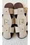Women's Suede Cage Sandals | Soft Non-Slip Luxury Sole Sandals | Gold Buckle Detailed Summer Sandals Shoes | Popular New Season - 5