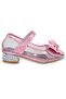 Transparent Bow 31- Evening Dress Shoes - Pink