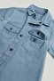Denim Shirt and T-Shirt Set - 4