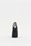 Zippered satchel bag black - 3