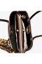 Women's Scarf Bag with Hand Shoulder Strap, 3 Compartments, Soft Leather - 6